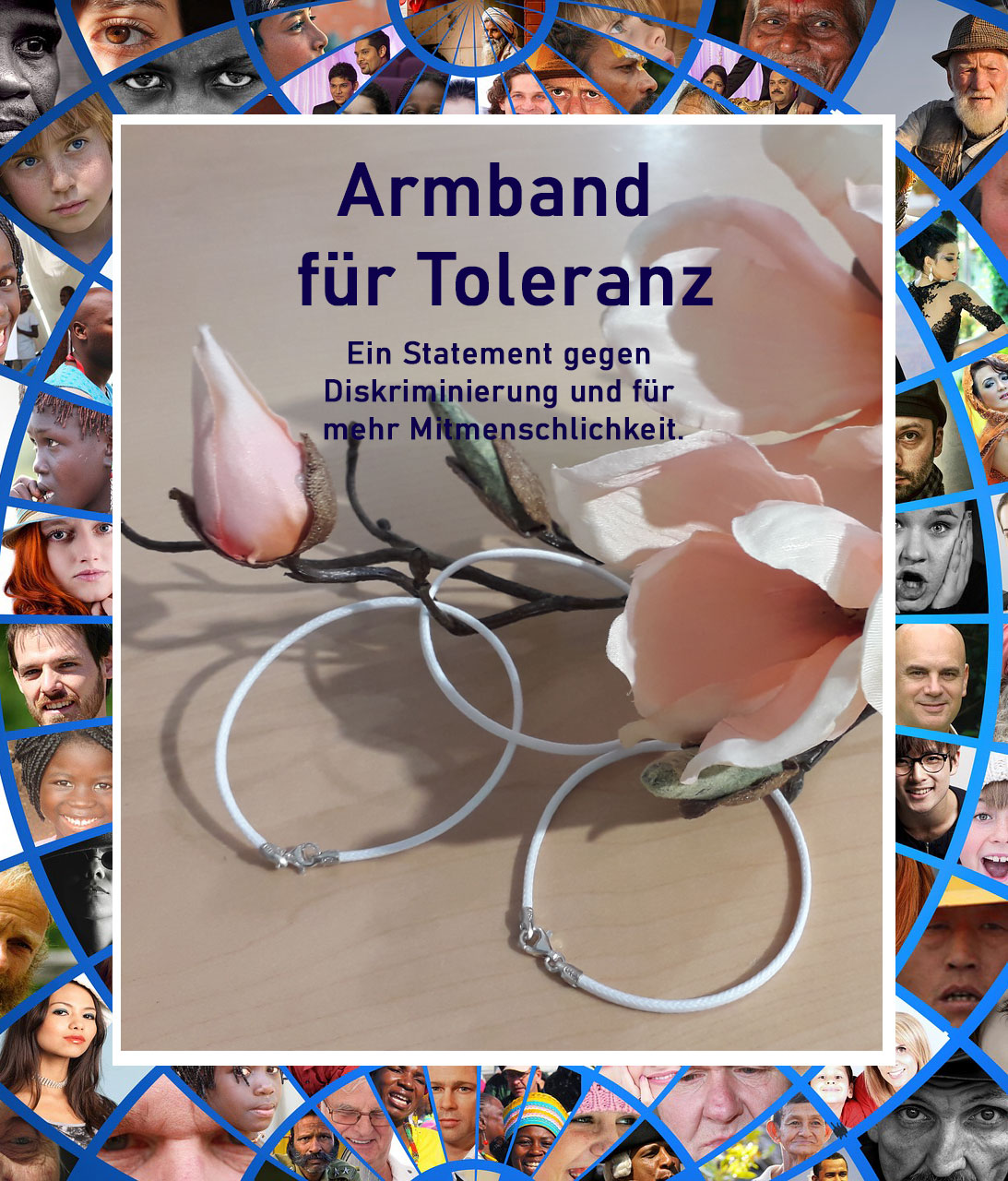 Armband für Toleranz ohne